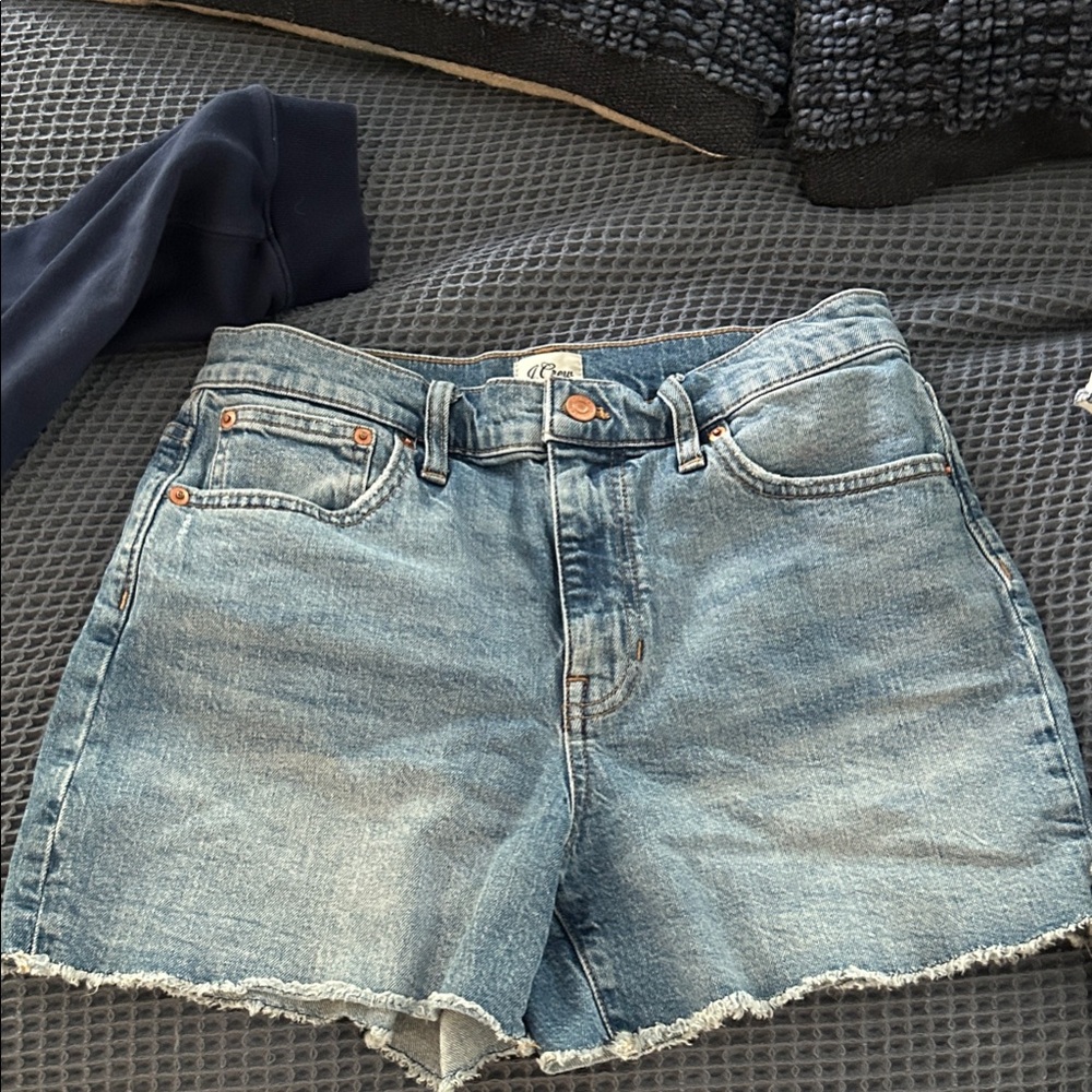 J. Crew Light Blue Denim Cutoff Shorts